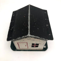 Super Charming Handmade Painted Tin Railroad Houses - Sold Individually