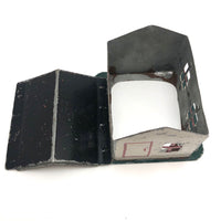 Super Charming Handmade Painted Tin Railroad Houses - Sold Individually