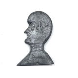 Tiny, Fabulous Folk Art Carved Lead Silhouette