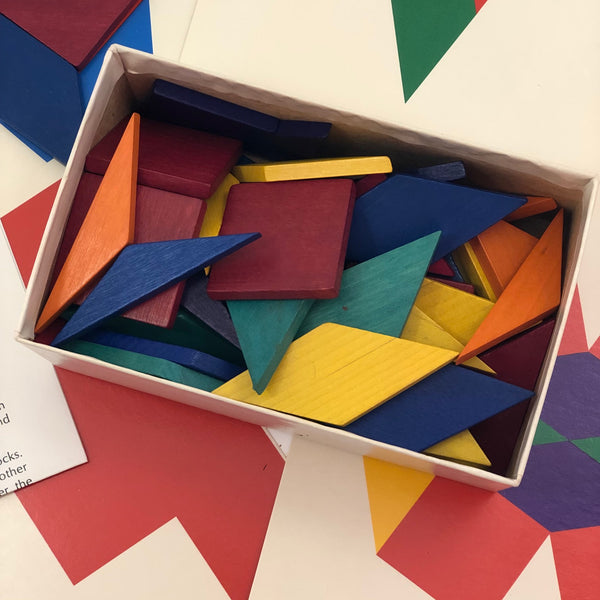 Developmental Learning Materials Parquetry Tile Set and Design Cards ...
