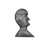Tiny, Fabulous Folk Art Carved Lead Silhouette