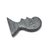 Tiny, Fabulous Folk Art Carved Lead Silhouette