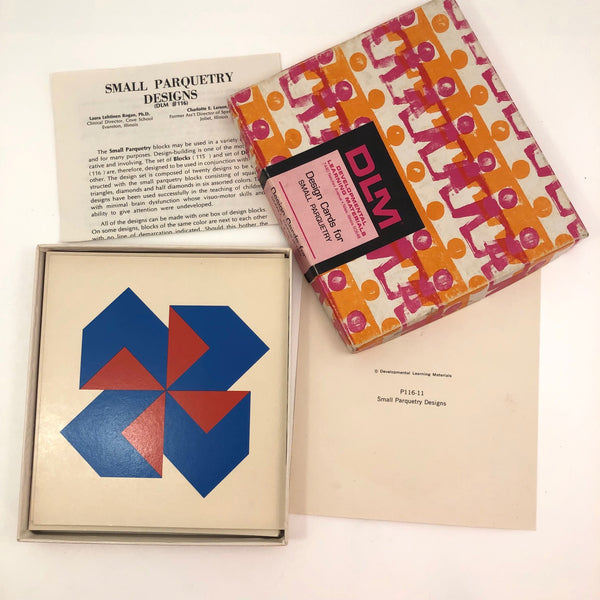 Developmental Learning Materials Parquetry Tile Set and Design Cards ...