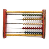 Colorful Wooden Abacus with Nice Old Paint