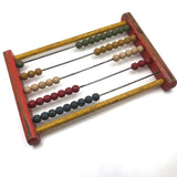 Colorful Wooden Abacus with Nice Old Paint