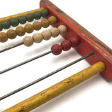 Colorful Wooden Abacus with Nice Old Paint