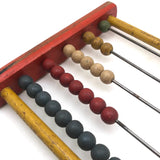 Colorful Wooden Abacus with Nice Old Paint