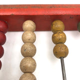Colorful Wooden Abacus with Nice Old Paint