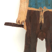 Wooden Cutout Folk Art Boy Cook, 1940s, by Richard King