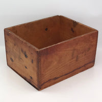 Keystone Mills Ten Pound Wooden Cinnamon Crate with Original Label