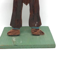 Wooden Cutout Folk Art Boy Cook, 1940s, by Richard King
