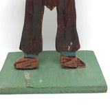 Wooden Cutout Folk Art Boy Cook, 1940s, by Richard King