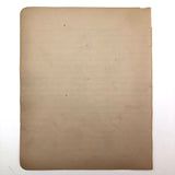 Elmer S. Hill, Haydenville MA, 1888 Christmas Tree Drawing