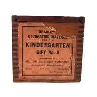 Milton Bradley Froebel Kindergarten Blocks: Gift 5, c. 1900, 25 Block Set