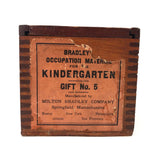 Milton Bradley Froebel Kindergarten Blocks: Gift 5, c. 1900, 25 Block Set