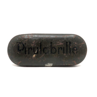 Pirulabrille, Military Glasses Case Filled with Drawing Charcoal