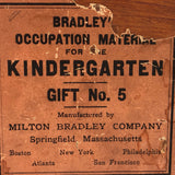Milton Bradley Froebel Kindergarten Blocks: Gift 5, c. 1900, 25 Block Set
