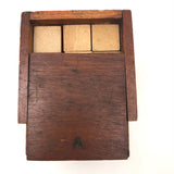 Milton Bradley Froebel Kindergarten Blocks: Gift 5, c. 1900, 25 Block Set