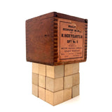 Milton Bradley Froebel Kindergarten Blocks: Gift 5, c. 1900, 25 Block Set