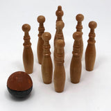 German Fabrik-Marke 9 Pin Kegelsport Tabletop Bowling Game