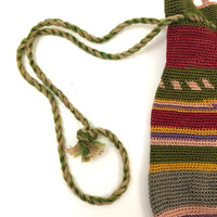Finely Hand Crocheted Drawstring Pouch
