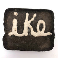 Ike and Adlai, C. 1950s Folk Art (Vote with Your Butts!) Ashtrays