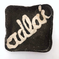 Ike and Adlai, C. 1950s Folk Art (Vote with Your Butts!) Ashtrays