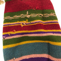 Finely Hand Crocheted Drawstring Pouch