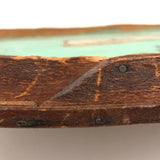 Wonderful American Folk Art Eagle Painting on French Wooden Box Lid, Presumed Civil War Era