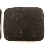 Ike and Adlai, C. 1950s Folk Art (Vote with Your Butts!) Ashtrays
