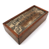 Late 19th Century German Lacquered Checkers in Original Box
