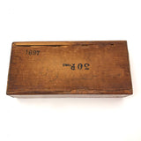 Late 19th Century German Lacquered Checkers in Original Box