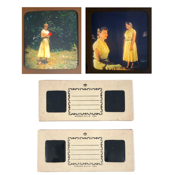Herbert C. McKay c. 1950s Color Stereo Slides, Sold as a Pair