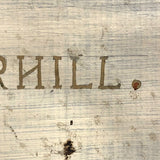 L.F Underhill Job Painting Old Hand-painted Sign
