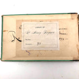 1858 American Text Book for Letters Penmanship Instruction with Lots of Alphabets