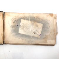 1858 American Text Book for Letters Penmanship Instruction with Lots of Alphabets