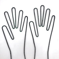 Pair of Vintage Wire Hand-Shaped Glove Dryers