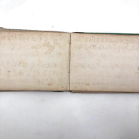 1858 American Text Book for Letters Penmanship Instruction with Lots of Alphabets