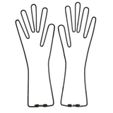Pair of Vintage Wire Hand-Shaped Glove Dryers