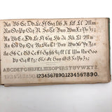 1858 American Text Book for Letters Penmanship Instruction with Lots of Alphabets