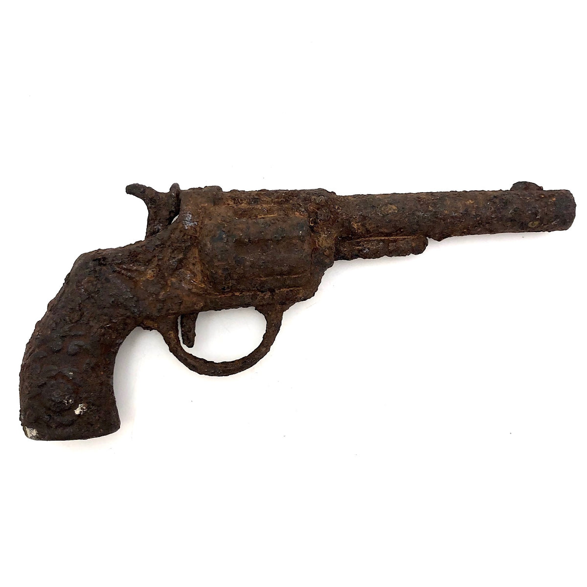 Perfectly Rust Encrusted Antique Cast Iron Cap Gun – critical EYE Finds