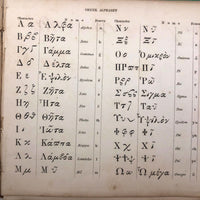 1858 American Text Book for Letters Penmanship Instruction with Lots of Alphabets