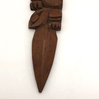 Carved Wood Totem Letter Opener by Northwest Coast Native Artist Ray Williams