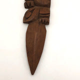 Carved Wood Totem Letter Opener by Northwest Coast Native Artist Ray Williams