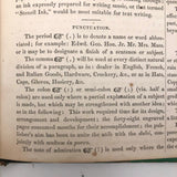 1858 American Text Book for Letters Penmanship Instruction with Lots of Alphabets