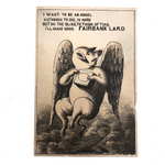 Rare N.K Fairbank Lard 1880s Trade Card