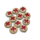 Beautiful Old Red Cross Pins - Sold Individually
