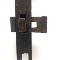Unusual, Very Old, Nearly Two Foot Tall Pine Whimsy with Interlocking Moving Parts