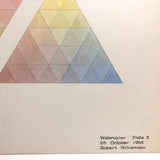 1965 Robert Williamson Color Study (Watercolor Plate 5)