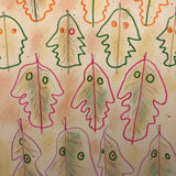 James Bone "Leaves & Profiles & Bugs" 2010 Mixed Media Drawing